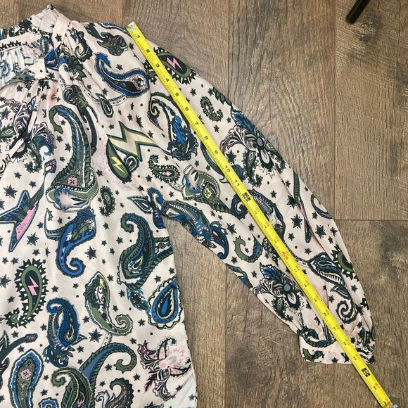 Zadig & Voltaire Multicolor Paisley Blouse - Picture 6 of 7